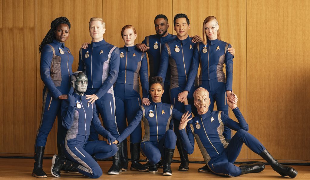 The cast of Discovery, season one. (Photo Credit: CBS)
