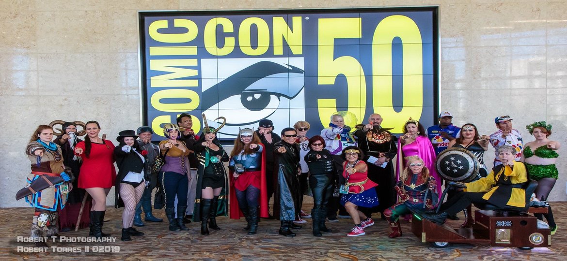 Over30Cosplay at Comic Con 2019